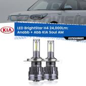 H4: Kit LED BrightStar 24.000Lm