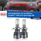 H4: Kit LED BrightStar 24.000Lm
