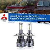 H4: Kit LED BrightStar 24.000Lm