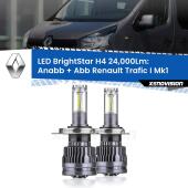 H4: Kit LED BrightStar 24.000Lm