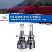 H4: Kit LED BrightStar 24.000Lm