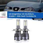 H4: Kit LED BrightStar 24.000Lm
