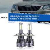 H4: Kit LED BrightStar 24.000Lm