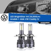 H4: Kit LED BrightStar 24.000Lm