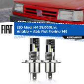 0 Anabbaglianti LED H4 29,000Lm per Fiat Fiorino 146 1988 - 2001 H4: Kit LED Moai 29.000Lumen