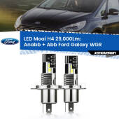 0 Anabbaglianti LED H4 29,000Lm per Ford Galaxy WGR 1995 - 2000 H4: Kit LED Moai 29.000Lumen
