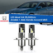 0 Anabbaglianti LED H4 29,000Lm per Honda Accord Mk5 1993 - 1996 H4: Kit LED Moai 29.000Lumen
