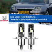 0 Anabbaglianti LED H4 29,000Lm per Honda Prelude Mk4 1992 - 1996 H4: Kit LED Moai 29.000Lumen