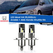 0 Anabbaglianti LED H4 29,000Lm per Honda Shuttle RA 1994 - 2004 H4: Kit LED Moai 29.000Lumen