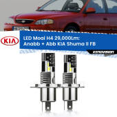 0 Anabbaglianti LED H4 29,000Lm per KIA Shuma II FB 2001 - 2004 H4: Kit LED Moai 29.000Lumen