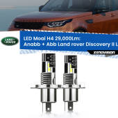 0 Anabbaglianti LED H4 29,000Lm per Land rover Discovery II L318 prima serie H4: Kit LED Moai 29.000Lumen