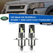 0 Anabbaglianti LED H4 29,000Lm per Land rover Freelander L314 a parabola singola H4: Kit LED Moai 29.000Lumen