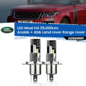 0 Anabbaglianti LED H4 29,000Lm per Land rover Range rover II P38A 1994 - 2002 H4: Kit LED Moai 29.000Lumen