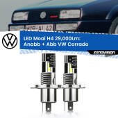0 Anabbaglianti LED H4 29,000Lm per VW Corrado 1988 - 1995 H4: Kit LED Moai 29.000Lumen