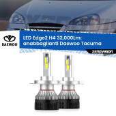 0 Anabbaglianti LED H4 32,000Lm per Daewoo Tacuma 2000 - 2005 Kit LED Edge - H4 - Professionale 32.000 Lumen