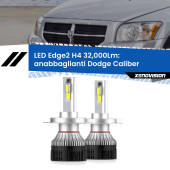 0 Anabbaglianti LED H4 32,000Lm per Dodge Caliber 2006 - 2011 Kit LED Edge - H4 - Professionale 32.000 Lumen