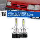 0 Anabbaglianti LED H4 32,000Lm per Fiat Fiorino 146 1988 - 2001 Kit LED Edge - H4 - Professionale 32.000 Lumen
