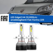 0 Anabbaglianti LED H4 32,000Lm per Fiat Fiorino 225 2008 - 2021 Kit LED Edge - H4 - Professionale 32.000 Lumen