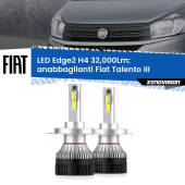 0 Anabbaglianti LED H4 32,000Lm per Fiat Talento III 2016 - 2020 Kit LED Edge - H4 - Professionale 32.000 Lumen
