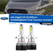 0 Anabbaglianti LED H4 32,000Lm per Ford Tourneo connect 2002 - 2013 Kit LED Edge - H4 - Professionale 32.000 Lumen