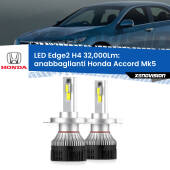 0 Anabbaglianti LED H4 32,000Lm per Honda Accord Mk5 1993 - 1996 Kit LED Edge - H4 - Professionale 32.000 Lumen