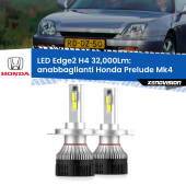 0 Anabbaglianti LED H4 32,000Lm per Honda Prelude Mk4 1992 - 1996 Kit LED Edge - H4 - Professionale 32.000 Lumen