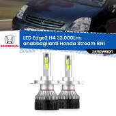 0 Anabbaglianti LED H4 32,000Lm per Honda Stream RN1 2001 - 2006 Kit LED Edge - H4 - Professionale 32.000 Lumen