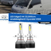 0 Anabbaglianti LED H4 32,000Lm per Hyundai H100  1994 - 2000 Kit LED Edge - H4 - Professionale 32.000 Lumen