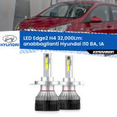 0 Anabbaglianti LED H4 32,000Lm per Hyundai I10 BA, IA 2013 - 2016 Kit LED Edge - H4 - Professionale 32.000 Lumen