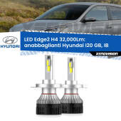 0 Anabbaglianti LED H4 32,000Lm per Hyundai I20 GB, IB a parabola Kit LED Edge - H4 - Professionale 32.000 Lumen