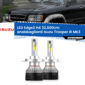0 Anabbaglianti LED H4 32,000Lm per Isuzu Trooper III Mk3 2000 - 2006 Kit LED Edge - H4 - Professionale 32.000 Lumen