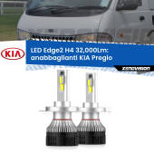 0 Anabbaglianti LED H4 32,000Lm per KIA Pregio 1995 - 2006 Kit LED Edge - H4 - Professionale 32.000 Lumen