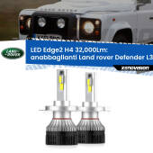 0 Anabbaglianti LED H4 32,000Lm per Land rover Defender L316 1998 - 2016 Kit LED Edge - H4 - Professionale 32.000 Lumen