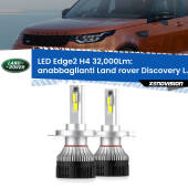 0 Anabbaglianti LED H4 32,000Lm per Land rover Discovery LJ 1989 - 1998 Kit LED Edge - H4 - Professionale 32.000 Lumen