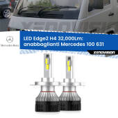 0 Anabbaglianti LED H4 32,000Lm per Mercedes 100 631 1988 - 1996 Kit LED Edge - H4 - Professionale 32.000 Lumen