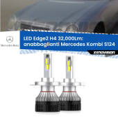 0 Anabbaglianti LED H4 32,000Lm per Mercedes Kombi S124 1985 - 1993 Kit LED Edge - H4 - Professionale 32.000 Lumen