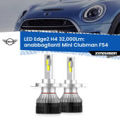 0 Anabbaglianti LED H4 32,000Lm per Mini Clubman F54 2014 - 2019 Kit LED Edge - H4 - Professionale 32.000 Lumen