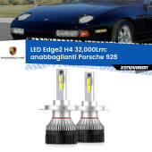 0 Anabbaglianti LED H4 32,000Lm per Porsche 928  1977 - 1995 Kit LED Edge - H4 - Professionale 32.000 Lumen