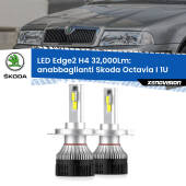 0 Anabbaglianti LED H4 32,000Lm per Skoda Octavia I 1U 1996 - 2010 Kit LED Edge - H4 - Professionale 32.000 Lumen