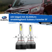 0 Anabbaglianti LED H4 32,000Lm per Subaru Forester SF 1997 - 2002 Kit LED Edge - H4 - Professionale 32.000 Lumen