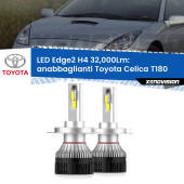 0 Anabbaglianti LED H4 32,000Lm per Toyota Celica T180 1989 - 1993 Kit LED Edge - H4 - Professionale 32.000 Lumen