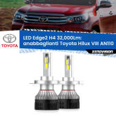 0 Anabbaglianti LED H4 32,000Lm per Toyota Hilux VIII AN110 2015 in poi Kit LED Edge - H4 - Professionale 32.000 Lumen