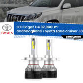 0 Anabbaglianti LED H4 32,000Lm per Toyota Land cruiser J80 1990 - 1997 Kit LED Edge - H4 - Professionale 32.000 Lumen
