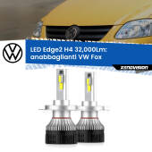 0 Anabbaglianti LED H4 32,000Lm per VW Fox 2003 - 2014 Kit LED Edge - H4 - Professionale 32.000 Lumen