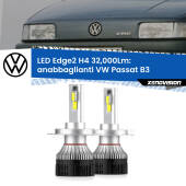 0 Anabbaglianti LED H4 32,000Lm per VW Passat B3 a parabola singola Kit LED Edge - H4 - Professionale 32.000 Lumen