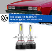 0 Anabbaglianti LED H4 32,000Lm per VW Scirocco II 1980 - 1992 Kit LED Edge - H4 - Professionale 32.000 Lumen