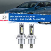 0 Anabbaglianti LED H4 9600Lm per Honda Accord Mk3 1985 - 1989 H4: Kit LED Accent 9600LM