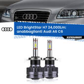0 Anabbaglianti LED H7 24,000Lm per Audi A6 C6 2004 - 2011 H7: Kit LED BrightStar 24.000Lm