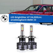 0 Anabbaglianti LED H7 24,000Lm per BMW Z3  restyling H7: Kit LED BrightStar 24.000Lm