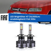 0 Anabbaglianti LED H7 24,000Lm per Fiat Stilo 2001 - 2006 H7: Kit LED BrightStar 24.000Lm